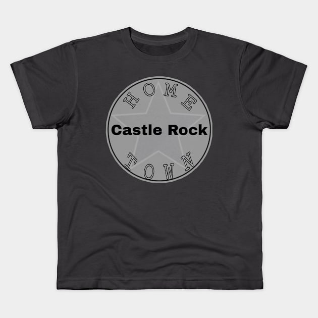 Hometown Castle Rock Kids T-Shirt by Hometown